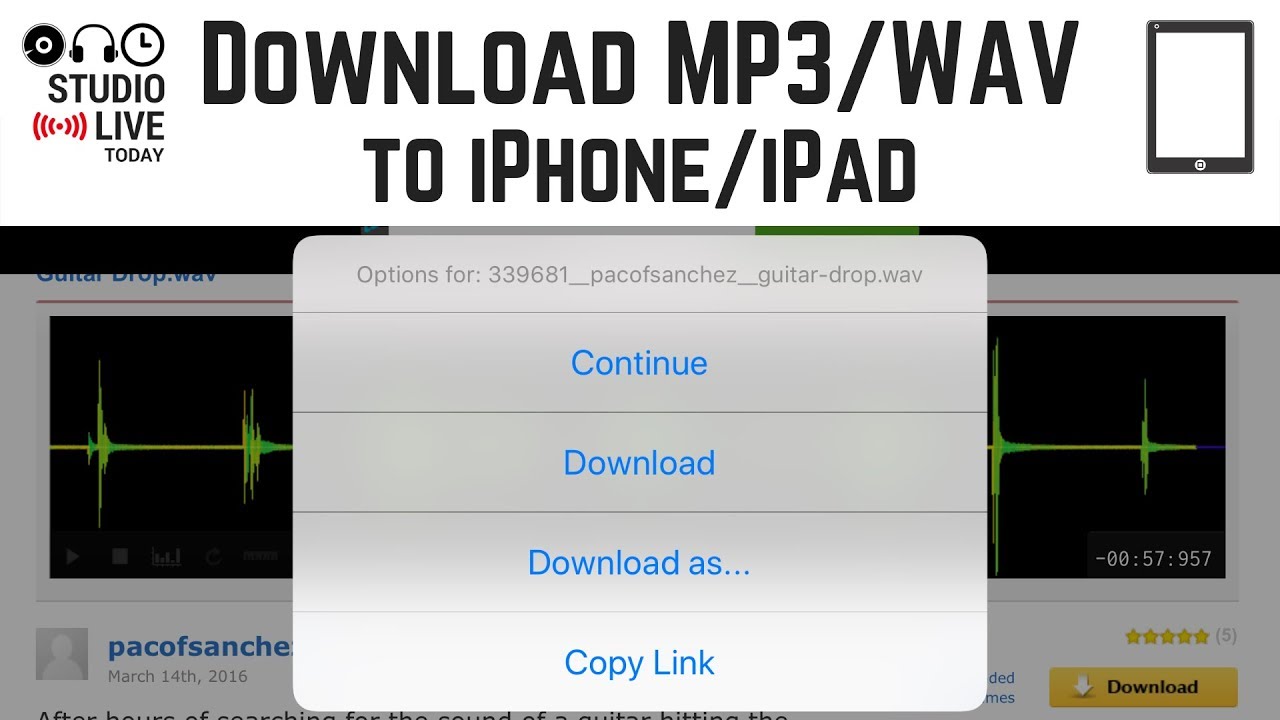 How To Download Mp3 To Iphone